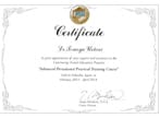 IPOI Advanced Periodontal Practical Training Course証明書の画像